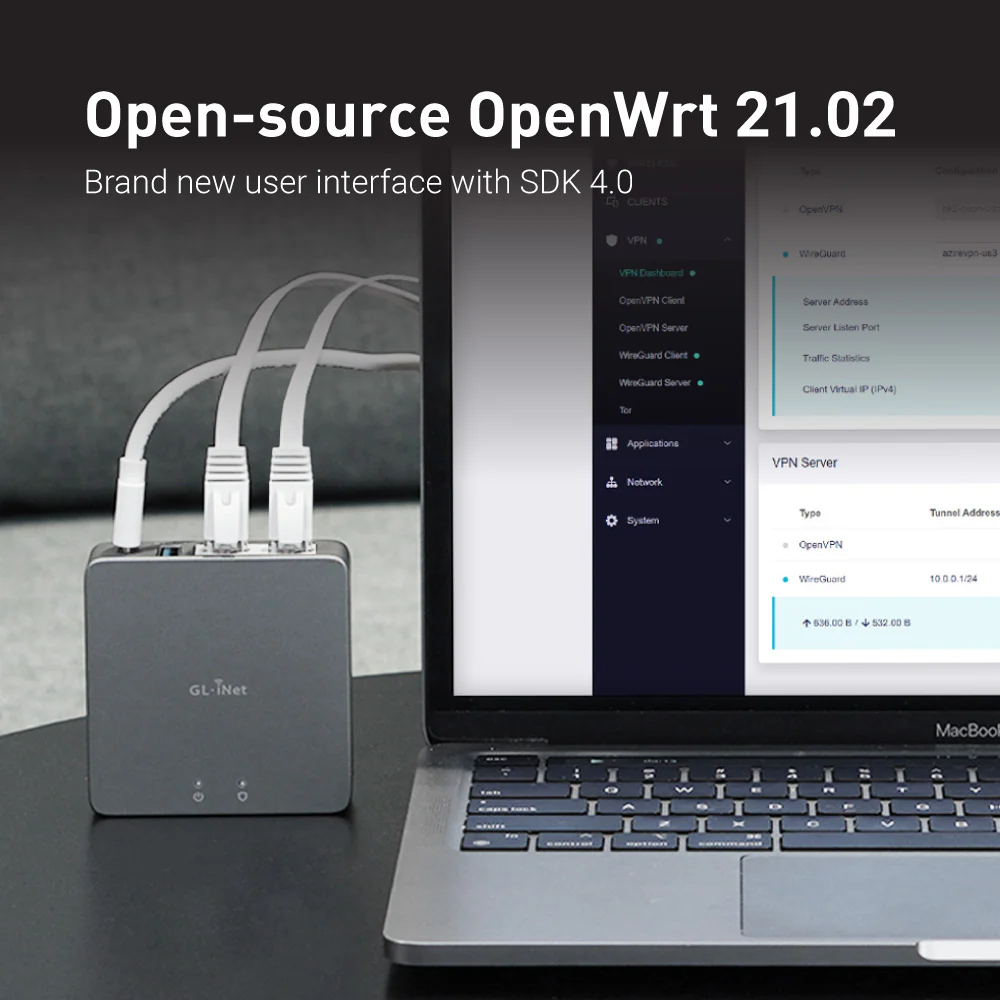 Brume 2 (GL-MT2500A) VPN Security Gateway | Aluminium Alloy - Image 6