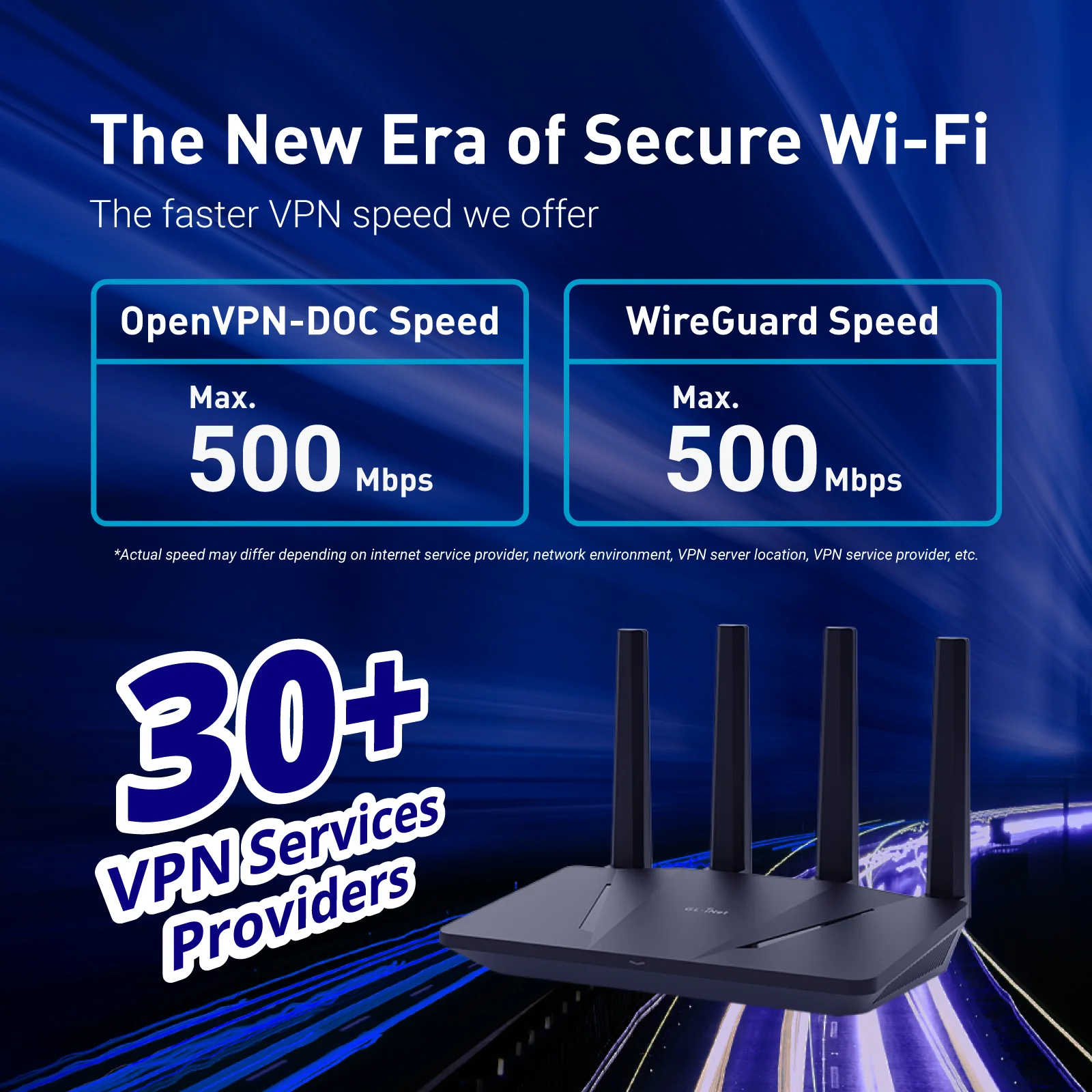 Flint (GL-AX1800) Wi-Fi 6 Home Secure Router - Image 5
