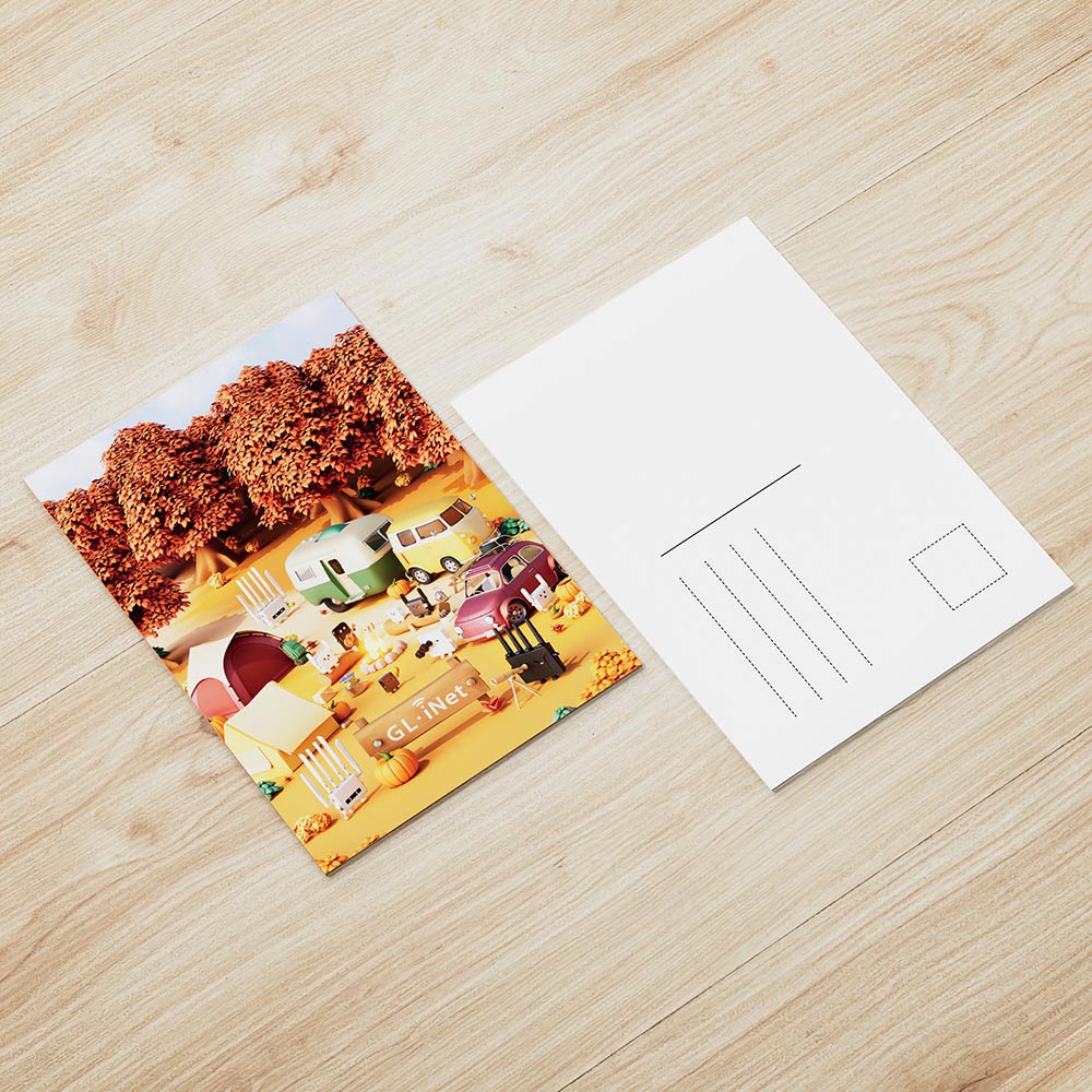 GL.iNet Postcard:Travel Router-Season Themed Postcards|SET: 5PCS - Image 3