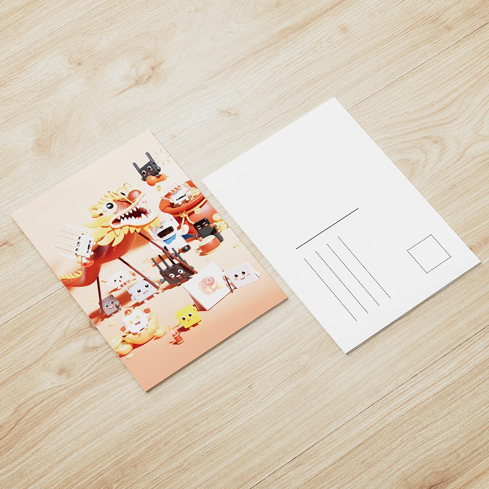 GL.iNet Postcard:Travel Router-Season Themed Postcards|SET: 5PCS - Image 4