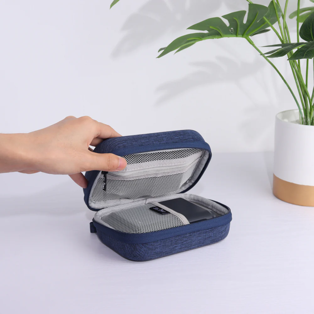 Travel Gadget Organizer Pouch Case | Hard Drive Bag | For chargers, cables, travel routers - Image 8