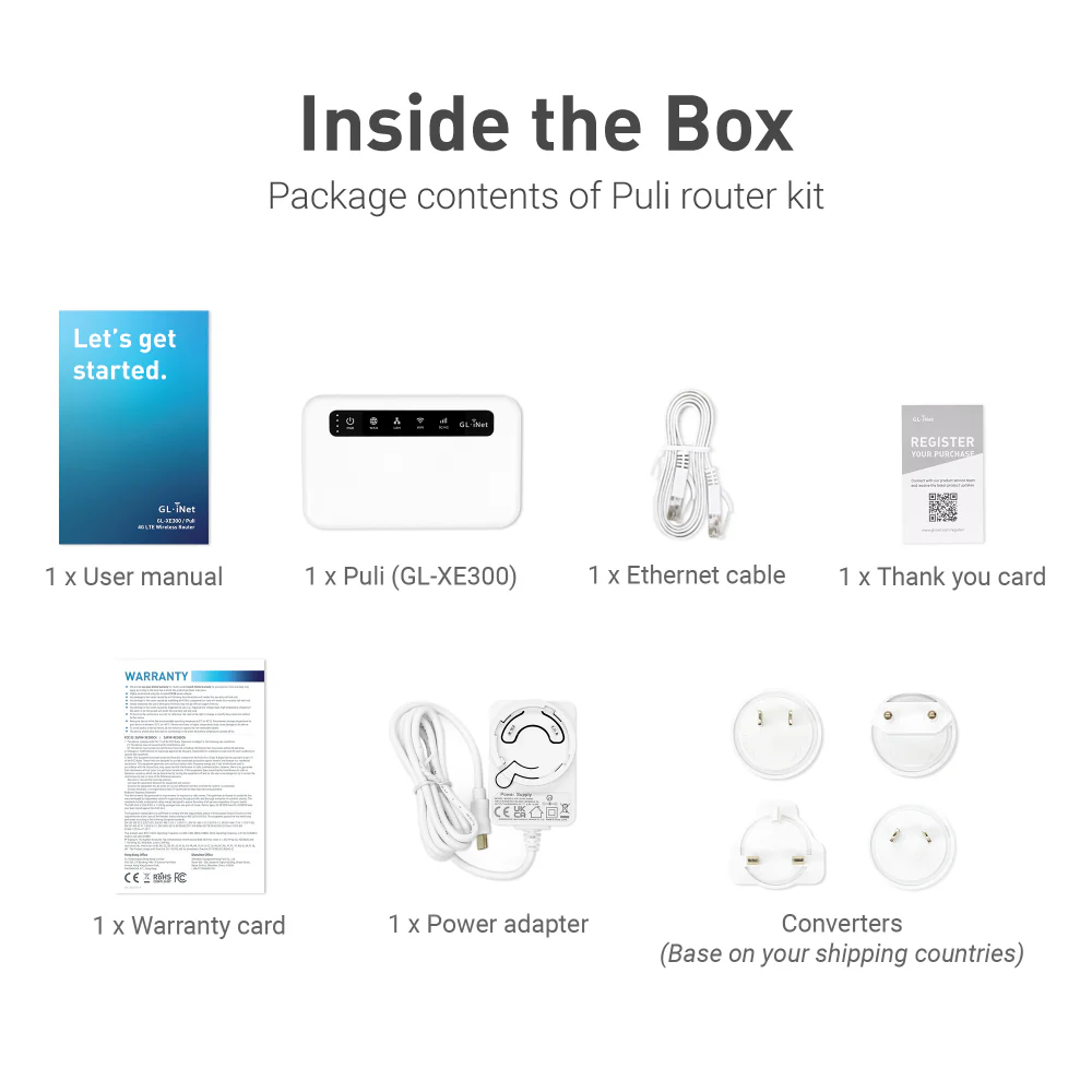 Puli (GL-XE300) 4G LTE Wireless Security Gateway - Image 10