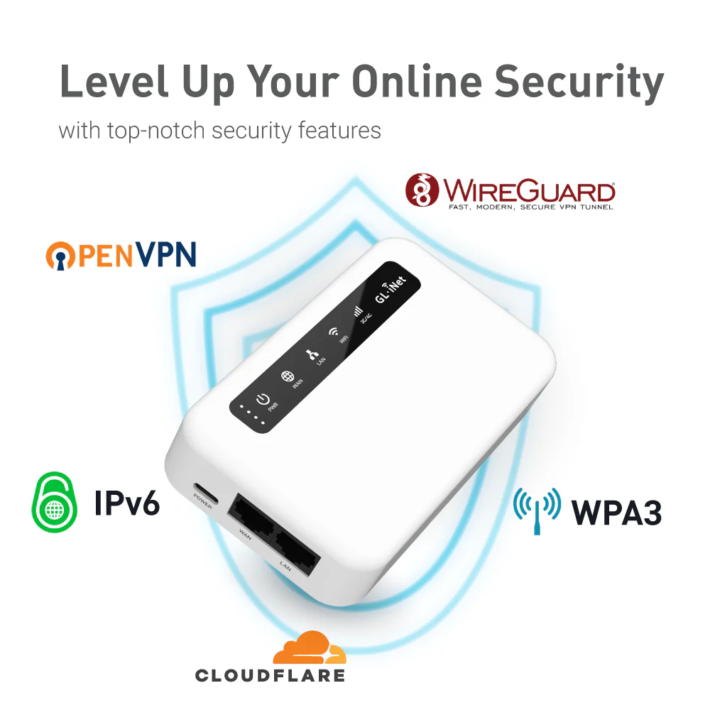 Puli (GL-XE300) 4G LTE Wireless Security Gateway - Image 6