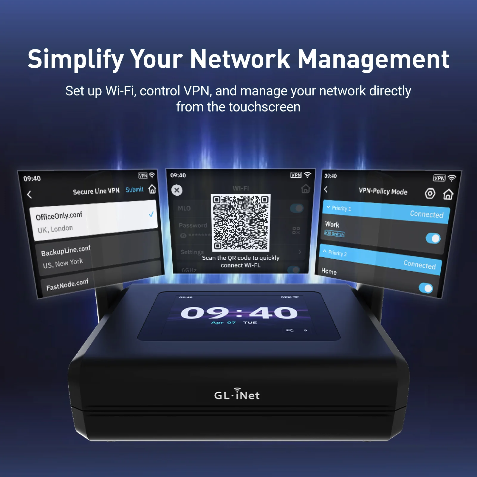 Slate 7 Pro (GL-BE10000) | Tri-band Wi-Fi 7 Travel Router - Image 4