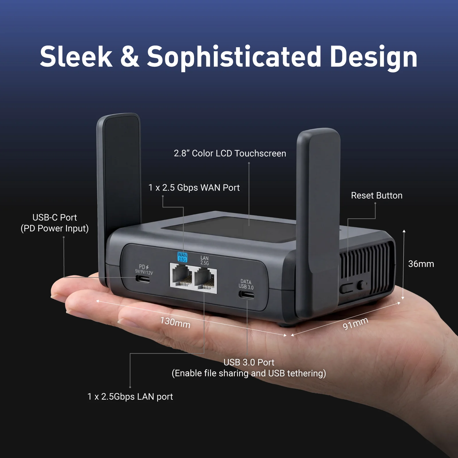 Slate 7 Pro (GL-BE10000) | Tri-band Wi-Fi 7 Travel Router - Image 7